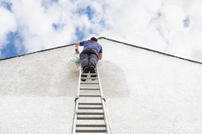 Peinture extérieure à Blanzy-la-Salonnaise — façades et ravalement